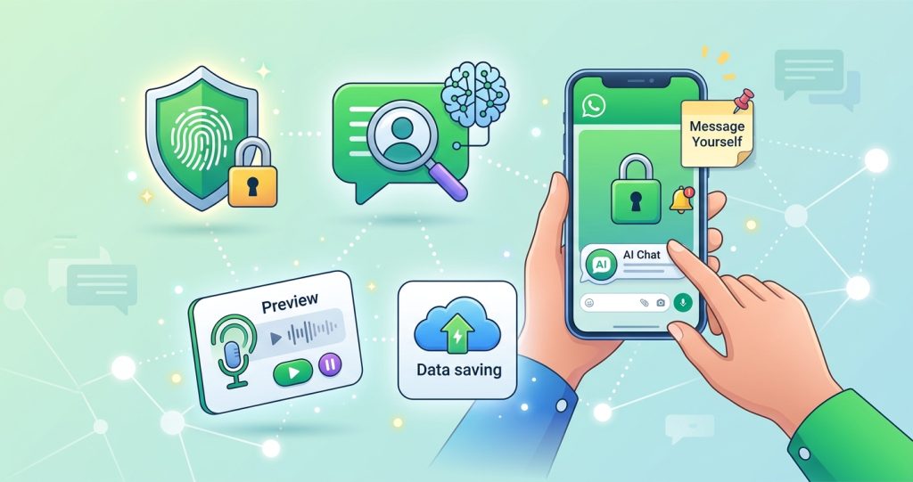 5 Fitur Tersembunyi WhatsApp Terbaru 2026 yang Jarang Orang Tahu, Padahal Bikin Hidup Jauh Lebih Praktis!